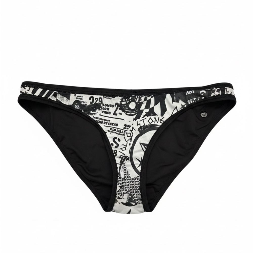 Volcom Graphic Print Reversable Bikini Bottoms